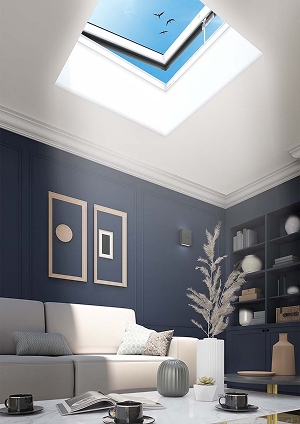 Flachdach Renovierungsfenster